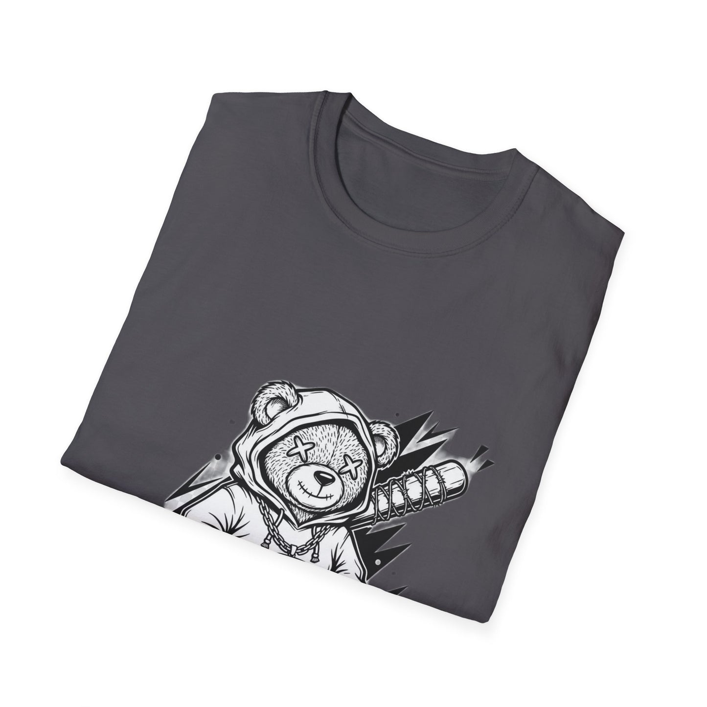 Gangster Teddy – Streetwear T-Shirt