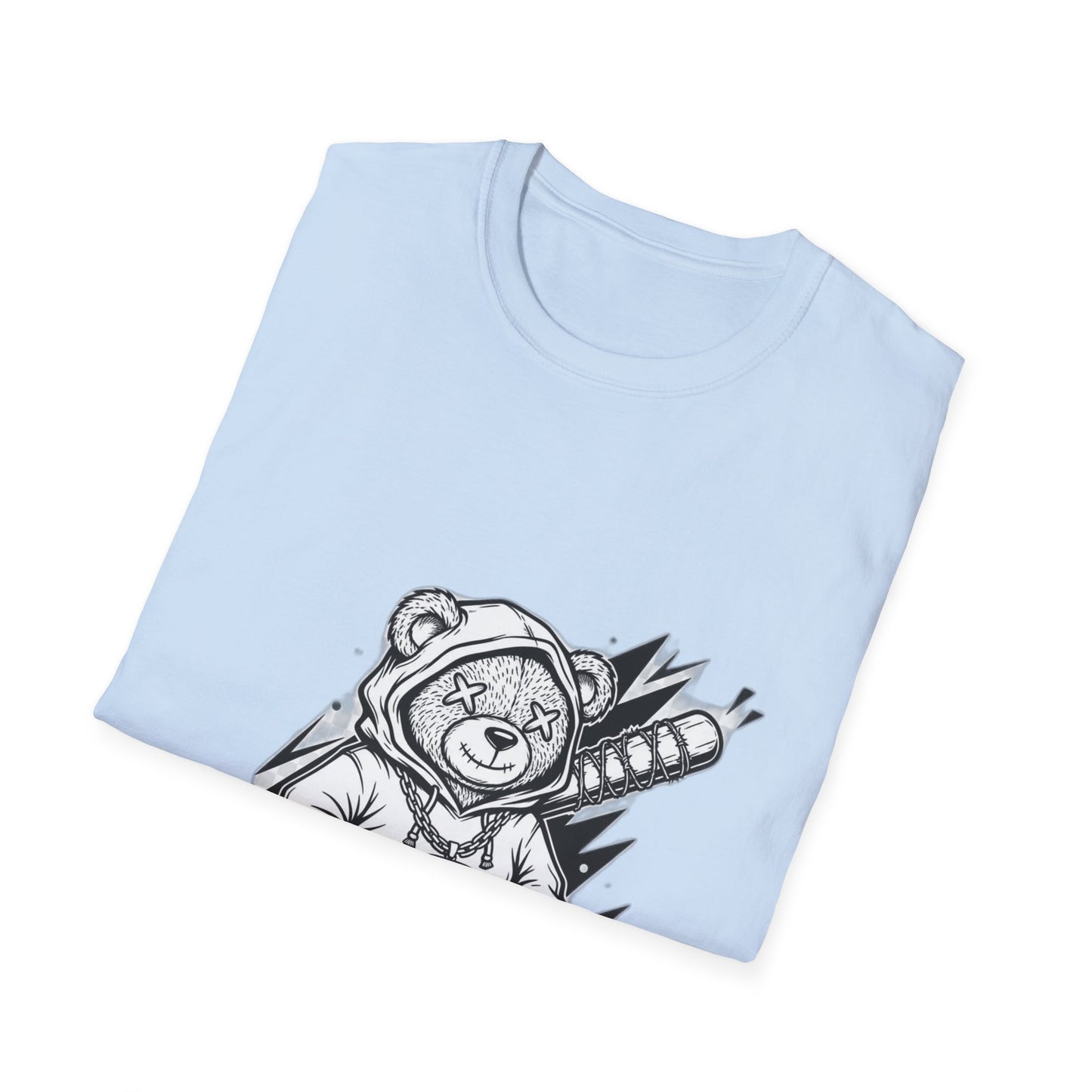 Gangster Teddy – Streetwear T-Shirt