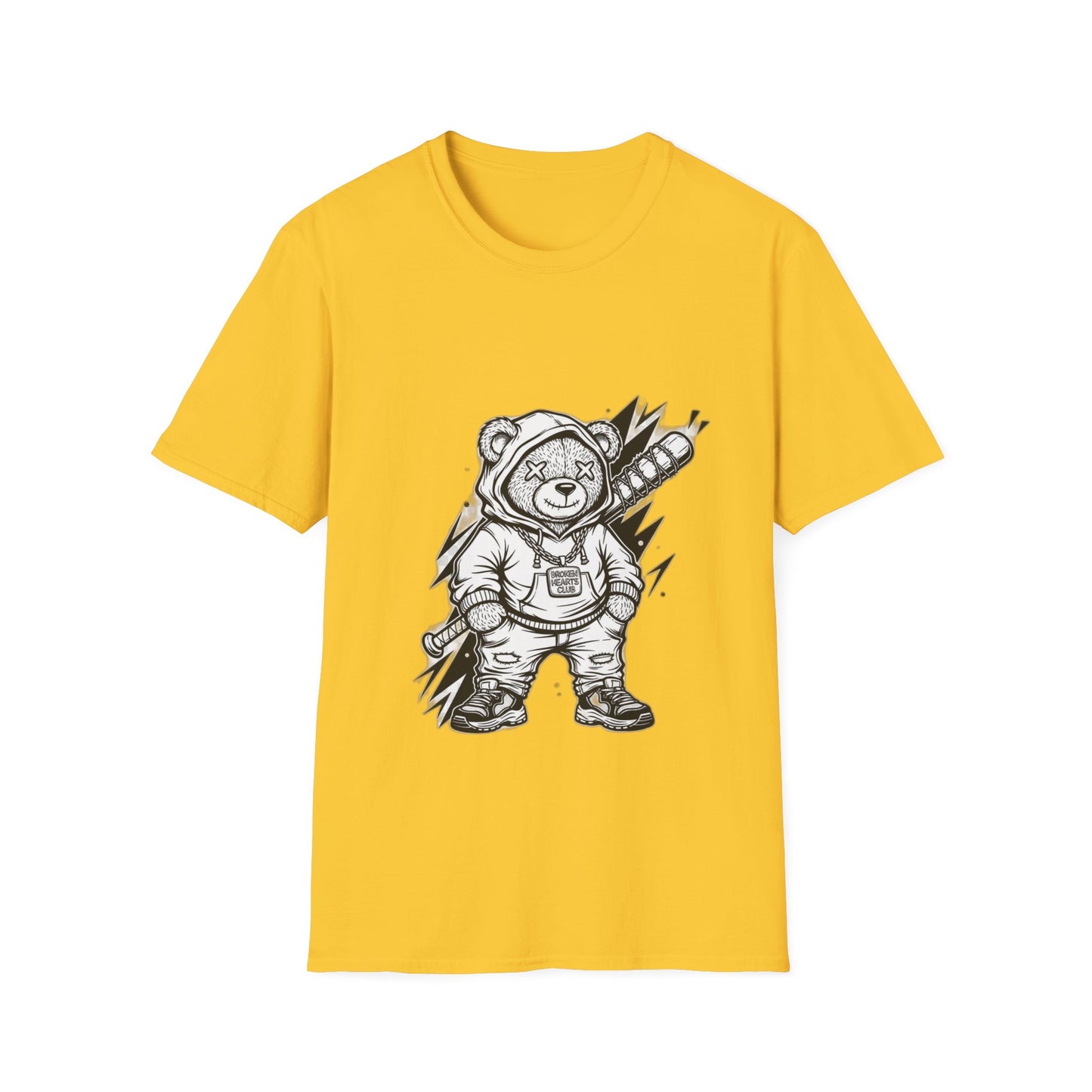 Gangster Teddy – Streetwear T-Shirt