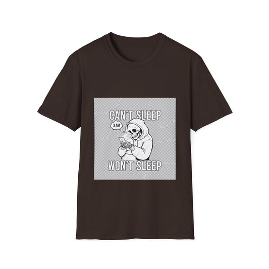 Can't Sleep Won't Sleep – Streetwear T-Shirt
