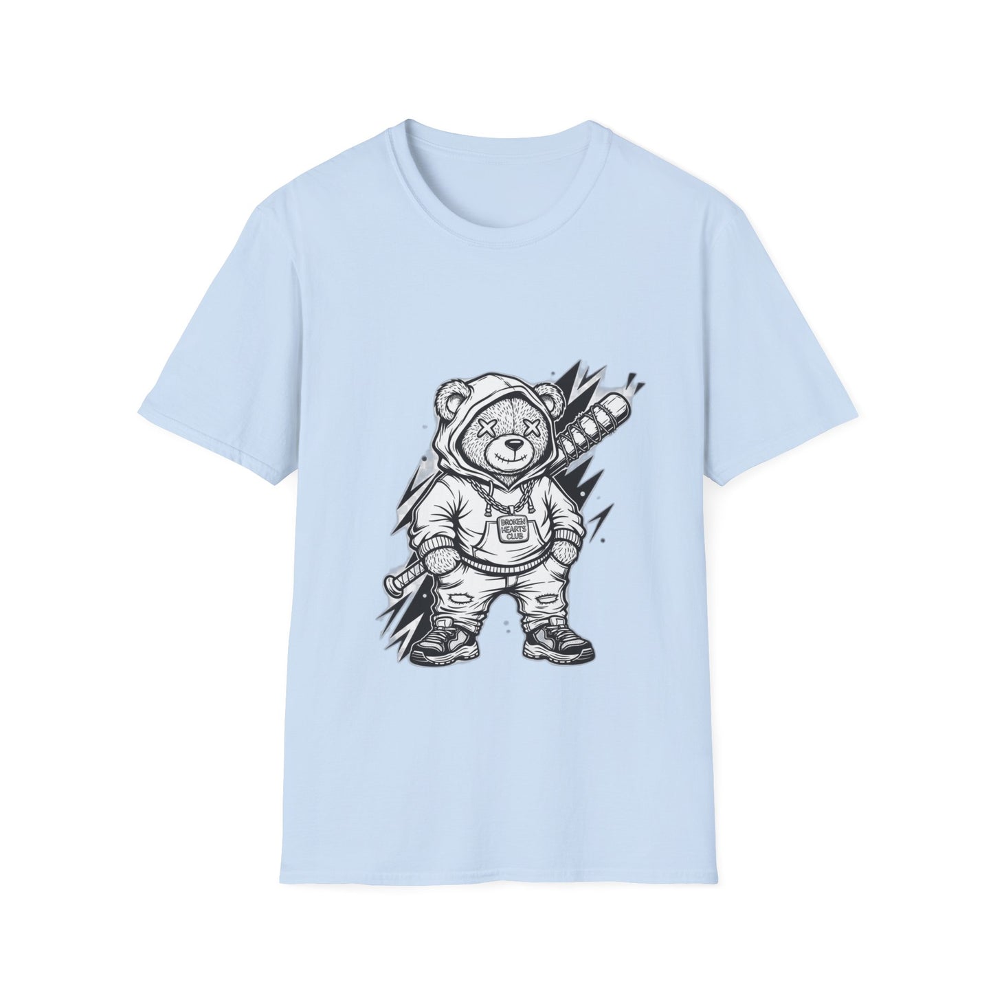 Gangster Teddy – Streetwear T-Shirt