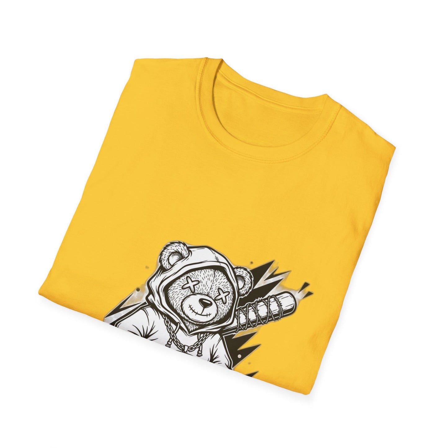 Gangster Teddy – Streetwear T-Shirt