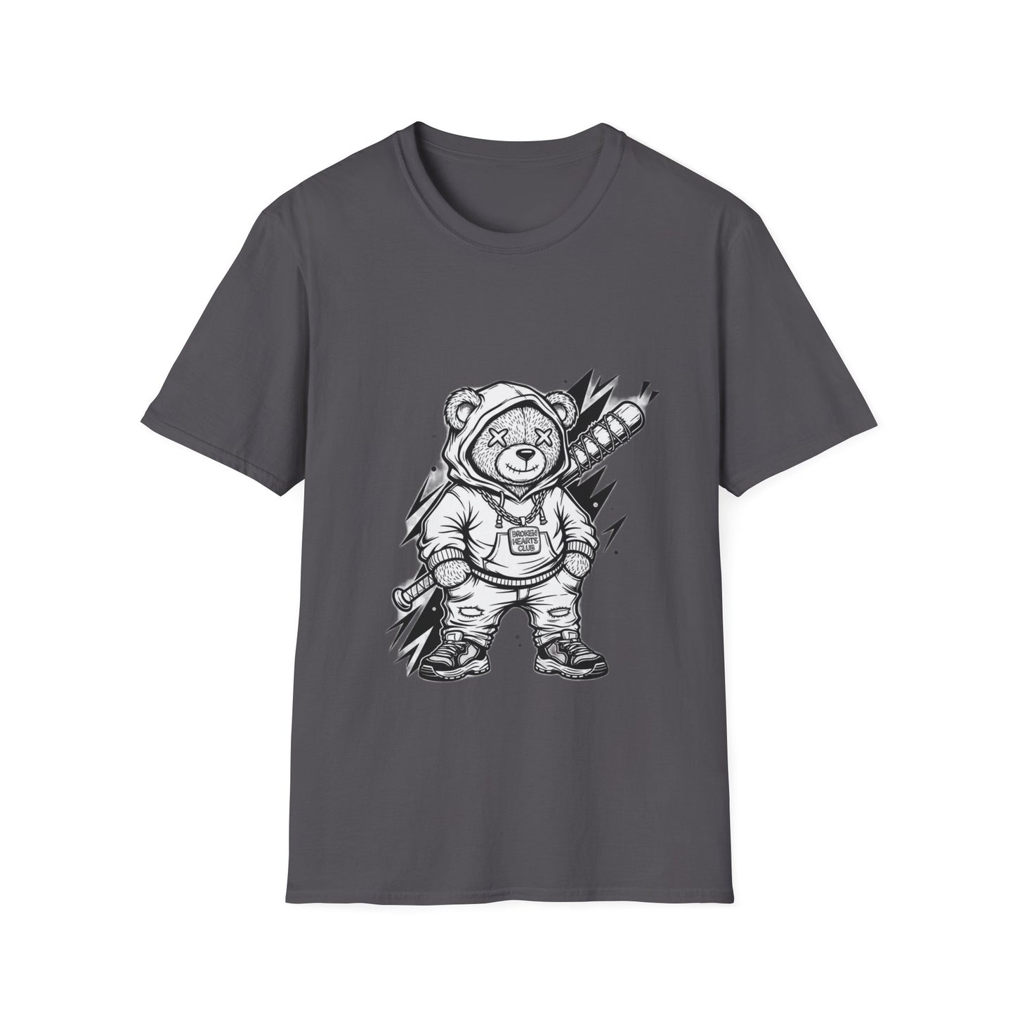 Gangster Teddy – Streetwear T-Shirt