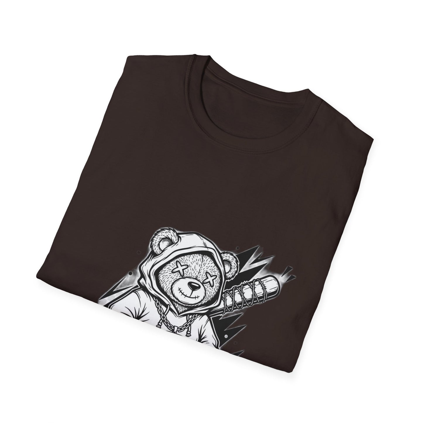 Gangster Teddy – Streetwear T-Shirt