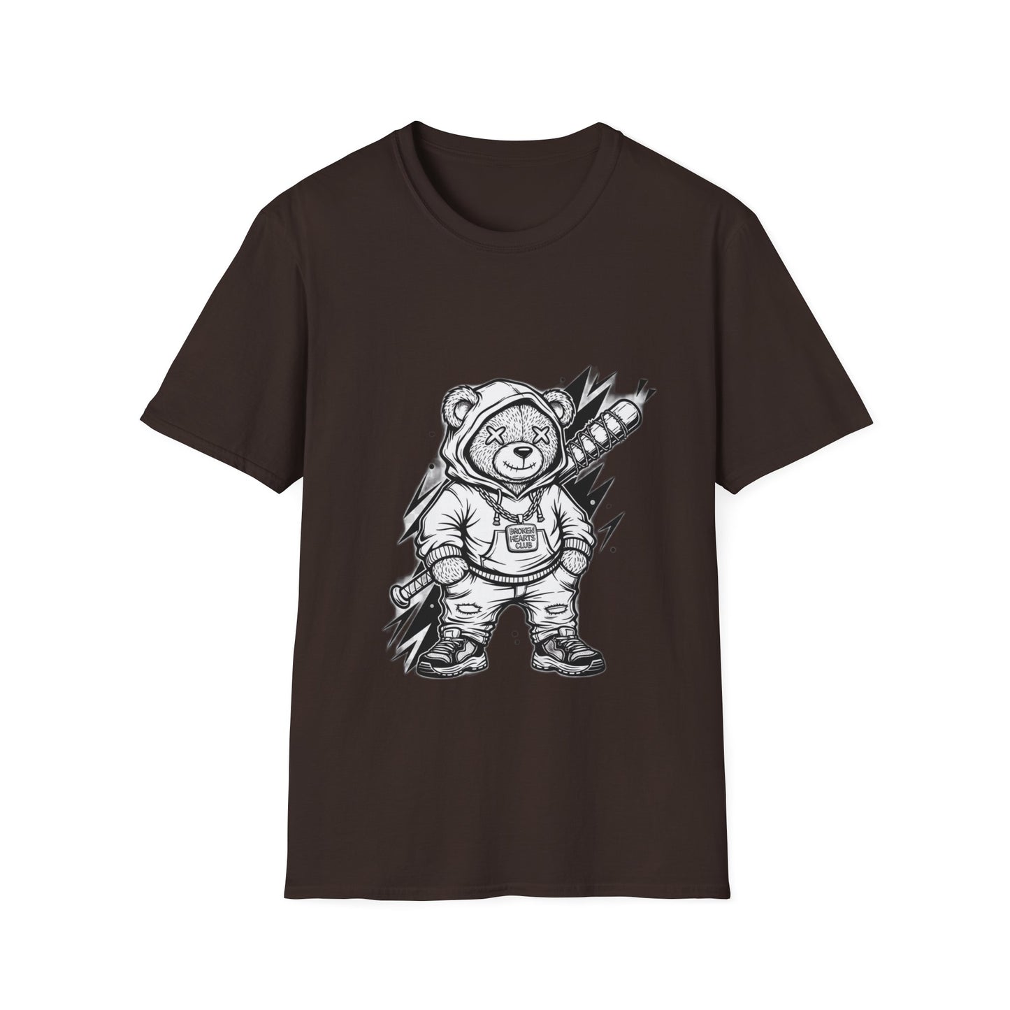 Gangster Teddy – Streetwear T-Shirt