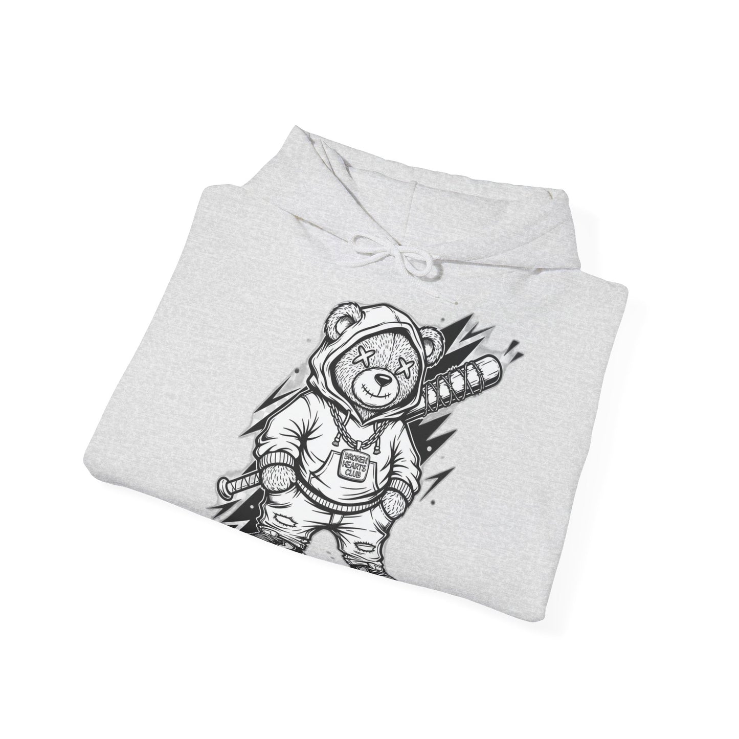 Gangster Teddy – Streetwear Hoodie